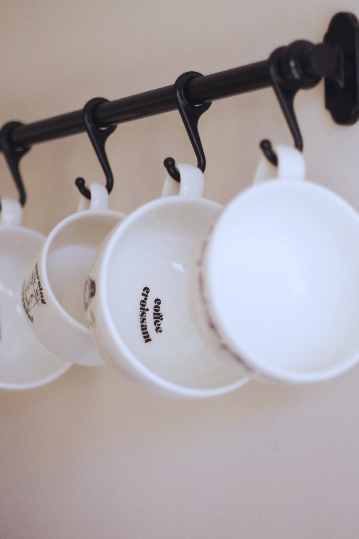 Coffee & Croissant Porselen Kupa - 420 cc