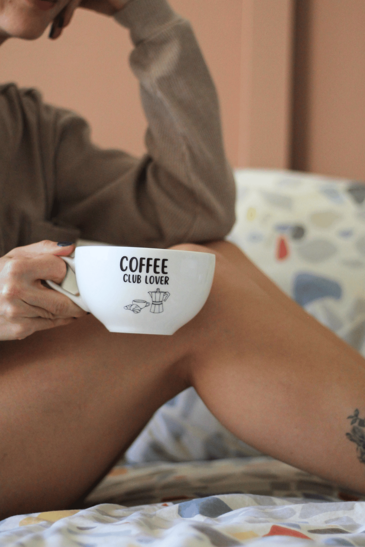 Coffee Club Lover Porselen Kupa - 420 cc