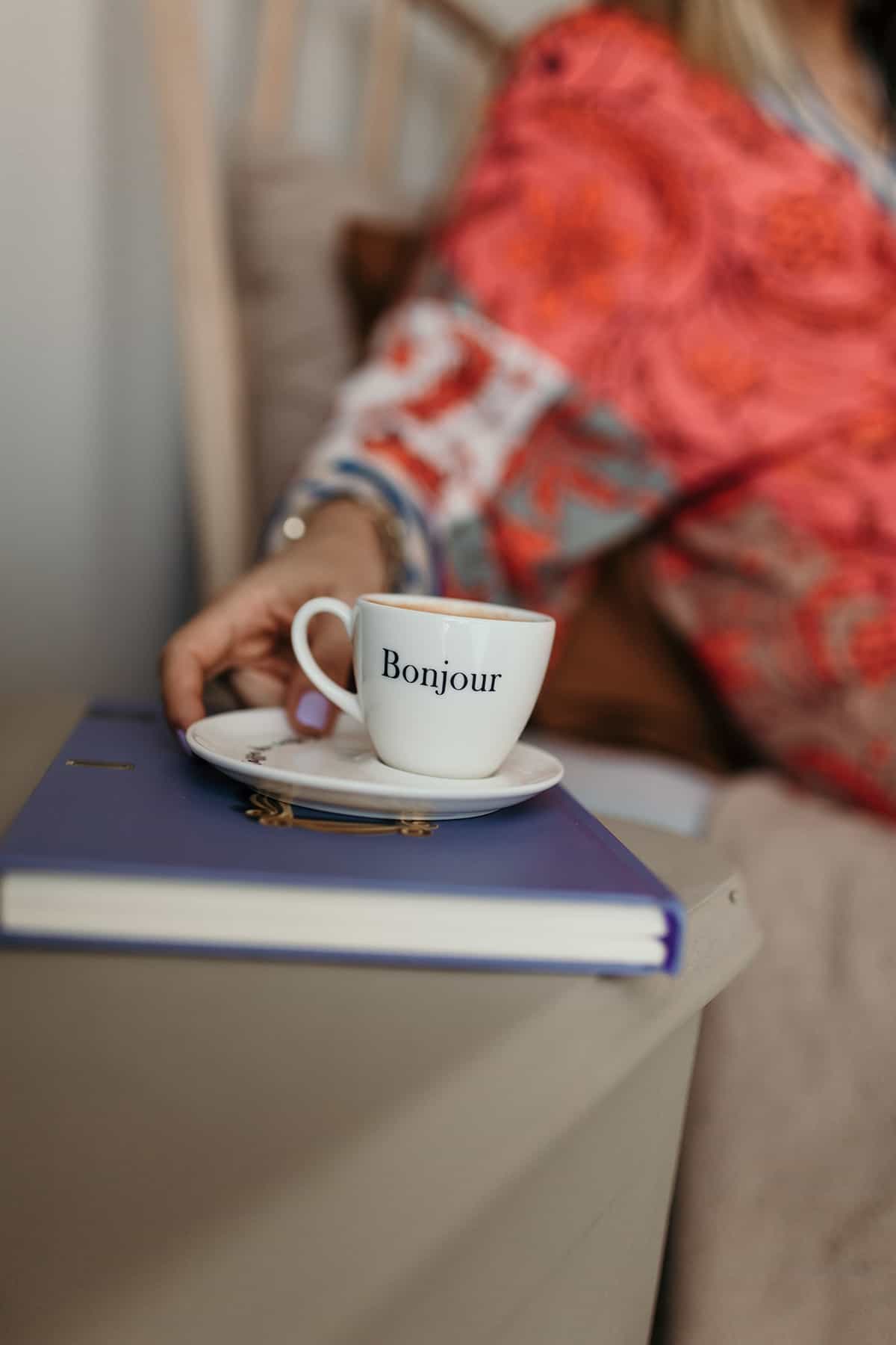 Bonjour Porselen Espresso & Türk Kahvesi Fincanı Ve Tabağı