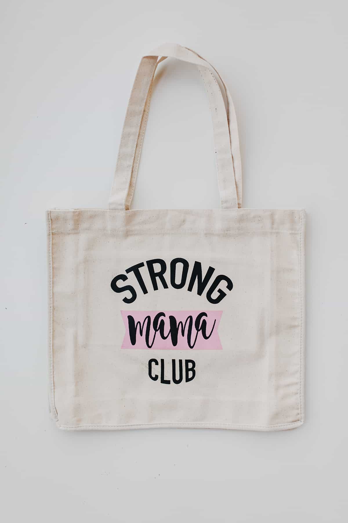Strong Mama Club Kanvas Anne Çantası